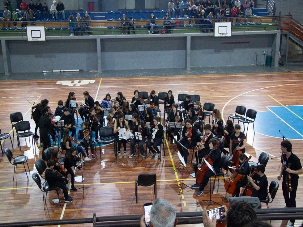Con objetivos renovados, la orquesta infanto juvenil encara un nuevo año