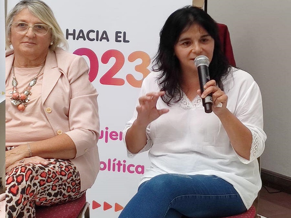 Paola Moreno disertó en el encuentro “Mujeres y la política hacia el 2023”