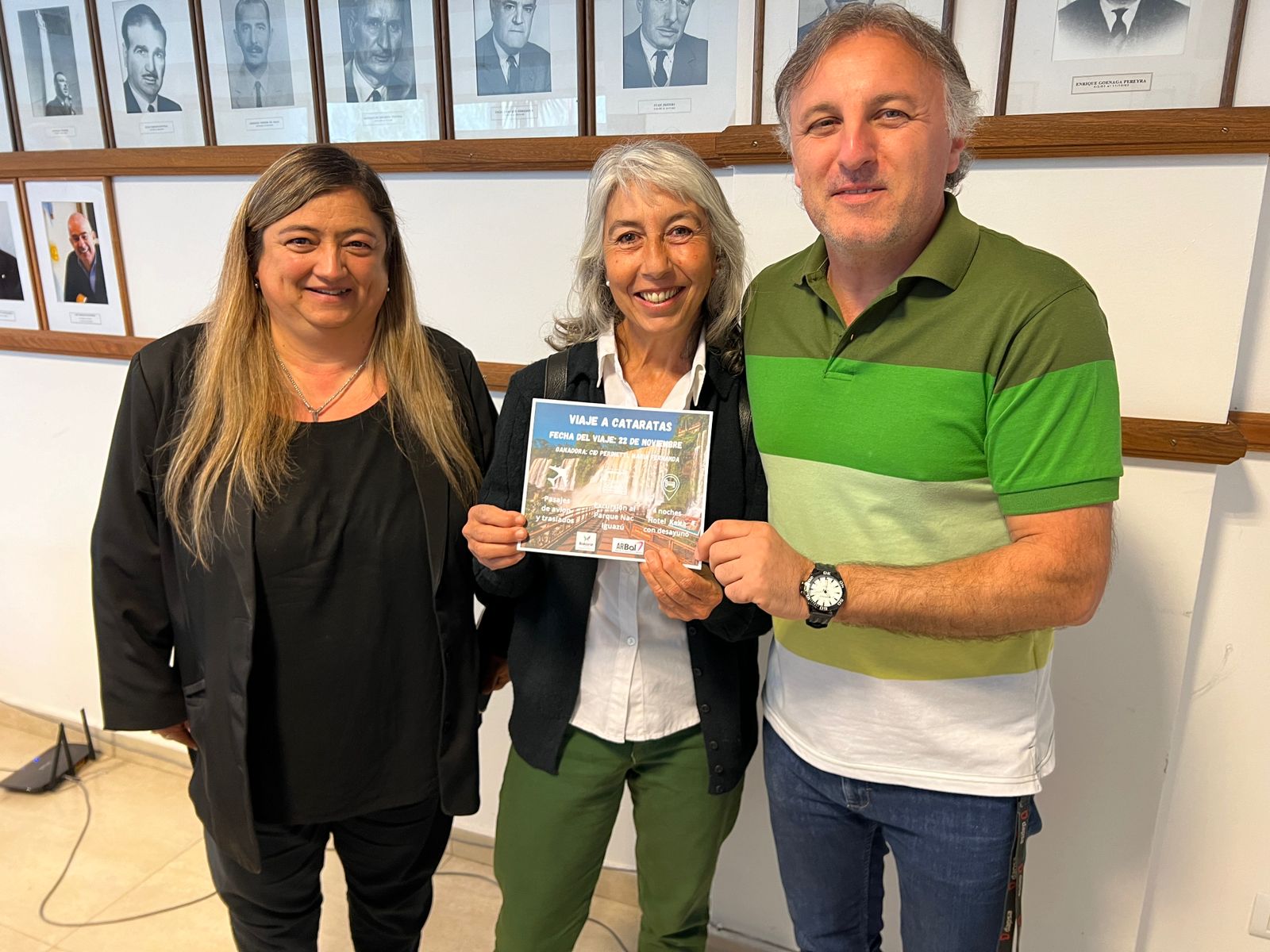 María Fernanda Cid es la ganadora del viaje a Cataratas del Iguazú que sorteó ARBal