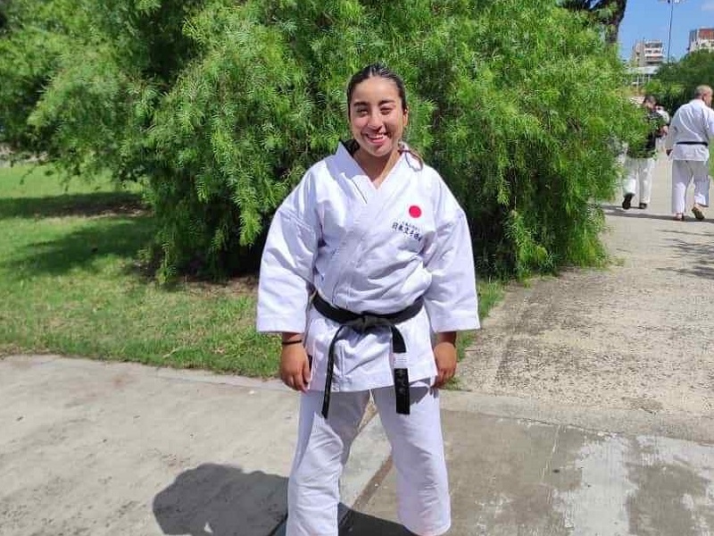 Kiara Ponce clasificó al Mundial de Karate en Japón