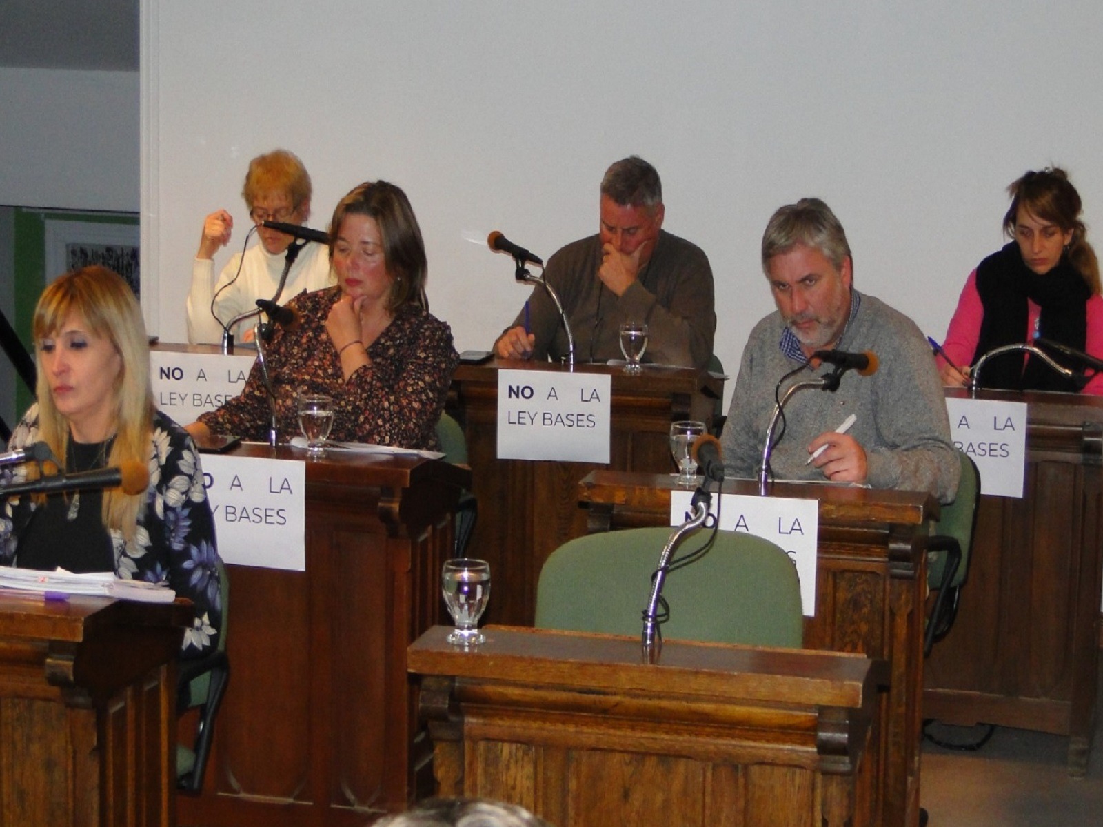 "No a la Ley Bases", reclamaron concejales de Unión por la Patria y el Frente de Todos en el Concejo Deliberante
