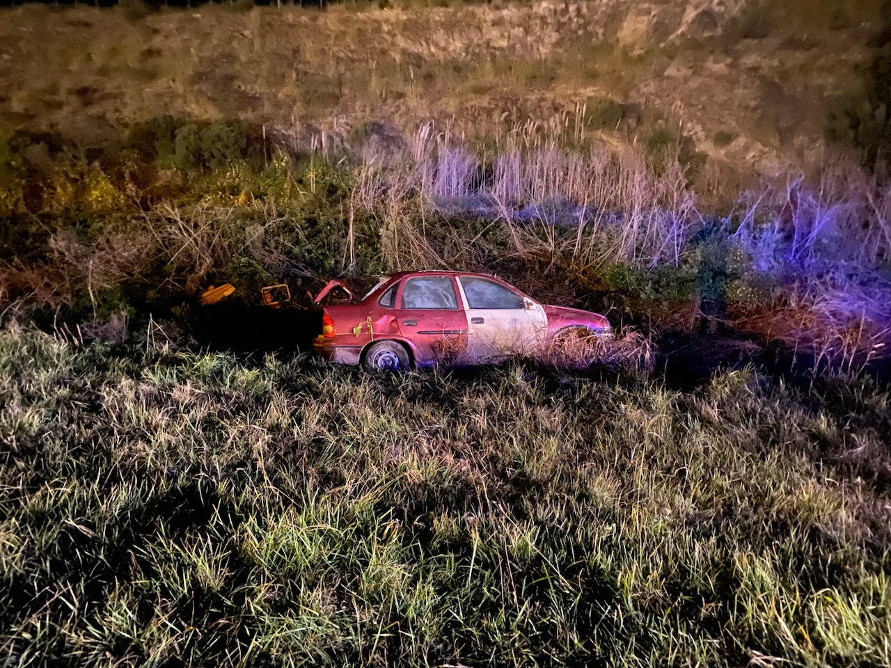 Accidente en Ruta 226: Un Chevrolet Corsa se despistó en la “Loma de Crespi”